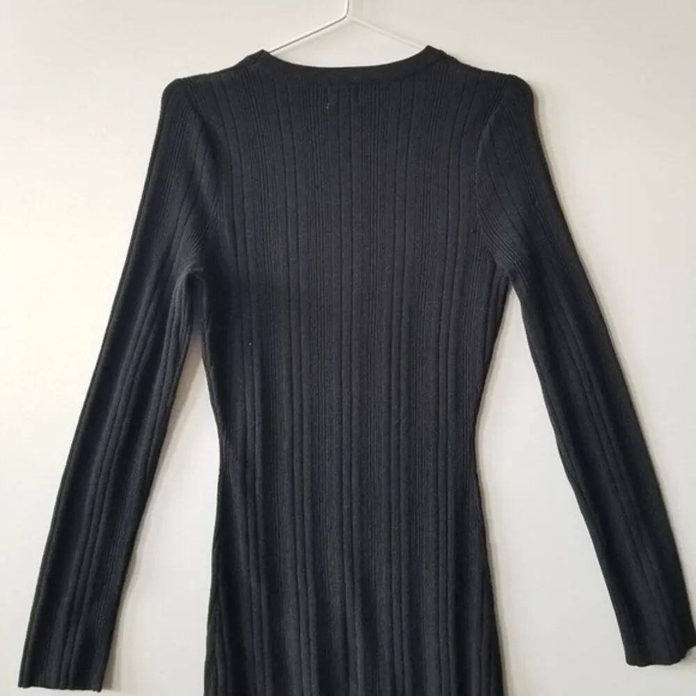 Cotton On Black Knit Mini  Dress size Medium